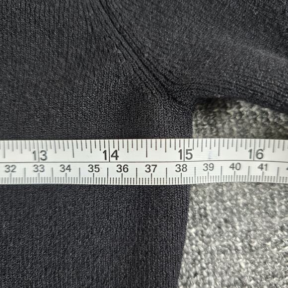 Loft Black Long Sleeve Button Up Cardigan Sweater Size XS - Picture 5 of 7